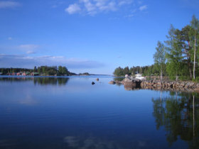 Semesterhus/stuga "Gårdshus Skärså", Söderhamn, Hälsingland