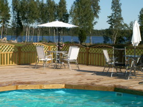Park "Smålands Semesterby Fiskestadssjön", Tingsryd, Småland